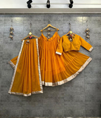 georgette lehenga choli