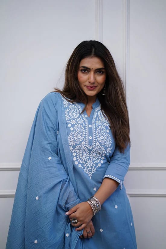 Sky Blue Kurti