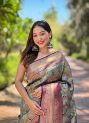 Soft Banarasi Silk Saree