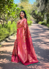 Stunning soft Banarasi silk Sarees for the Perfect Wedding Look