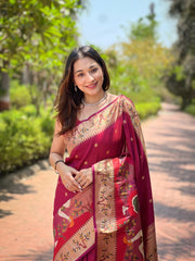 red kanjivaram saree

 