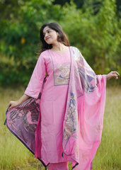 pink colour kurti​