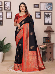 black banarasi saree​