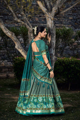 green lehenga​

