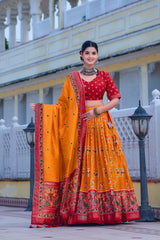 yellow lehenga choli​

