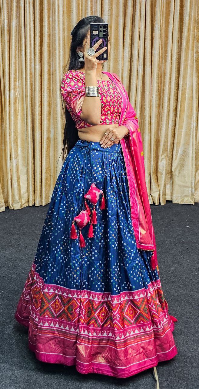 Blue Lehenga