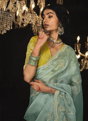 Luxury Organza Sarees – Designer Blouse Inspirations for a Stunning Look