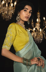 Luxury Organza Sarees – Designer Blouse Inspirations for a Stunning Look