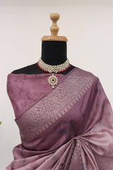 Graceful Pink Silk Saree – Elegant & Timeless Beauty |soft Handloom Silk Perfection