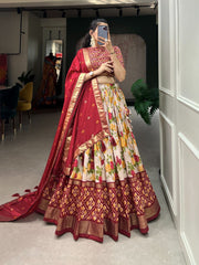 banarasi silk lehenga