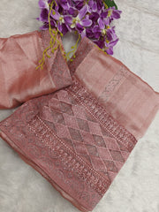 Soft & Flowy Pink Chiffon Saree – Perfect for Every Occasion |Elevate Your Everyday Style