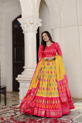 Shop Pink Dola Silk Lehenga for Women – Traditional & Stylish