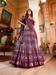 Royal Wine Lehenga – Perfect Blend of Style & Grace