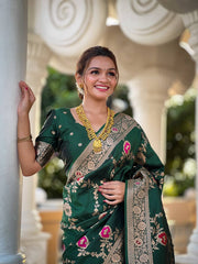 Green Silk Saree