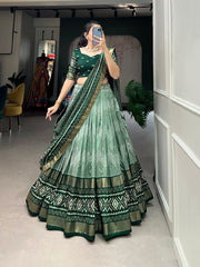 Green Lehenga Choli